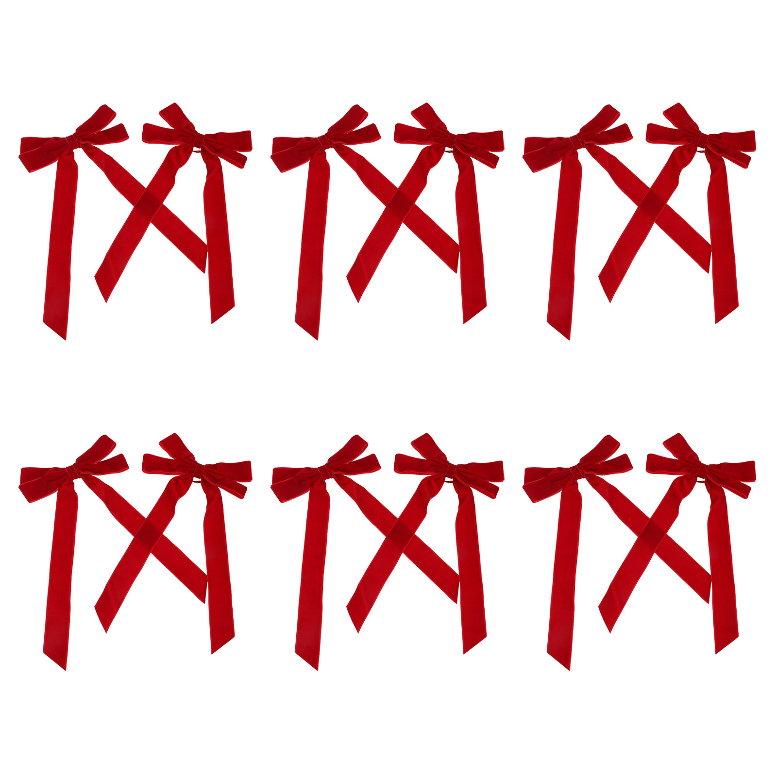 12 nœuds de Noël rouges pré-no - Bow Tie Pre Tied avis et prix