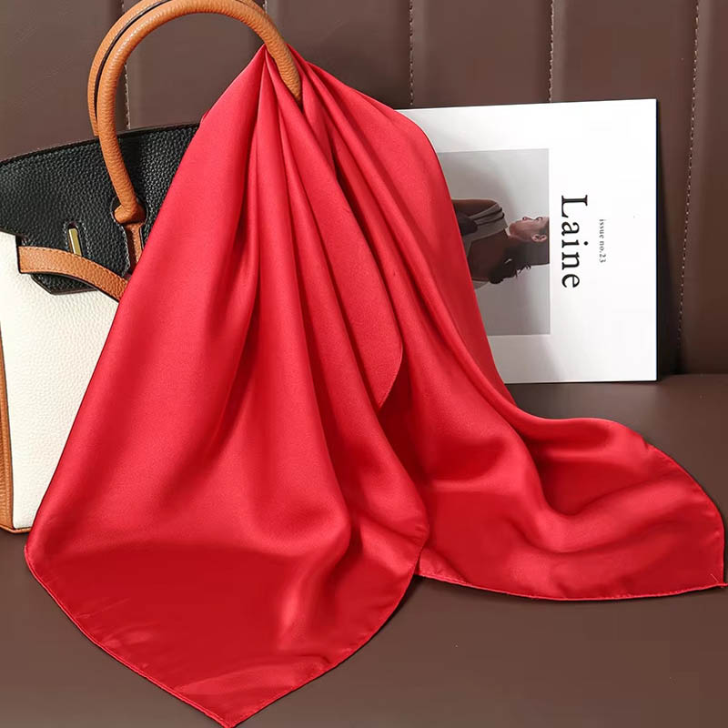 Foulard carré de luxe en soie  - Scarf Silk Square avis et prix