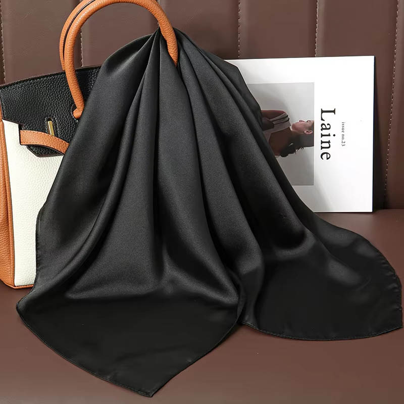 Foulard carré de luxe en soie  - Scarf Silk Square avis et prix