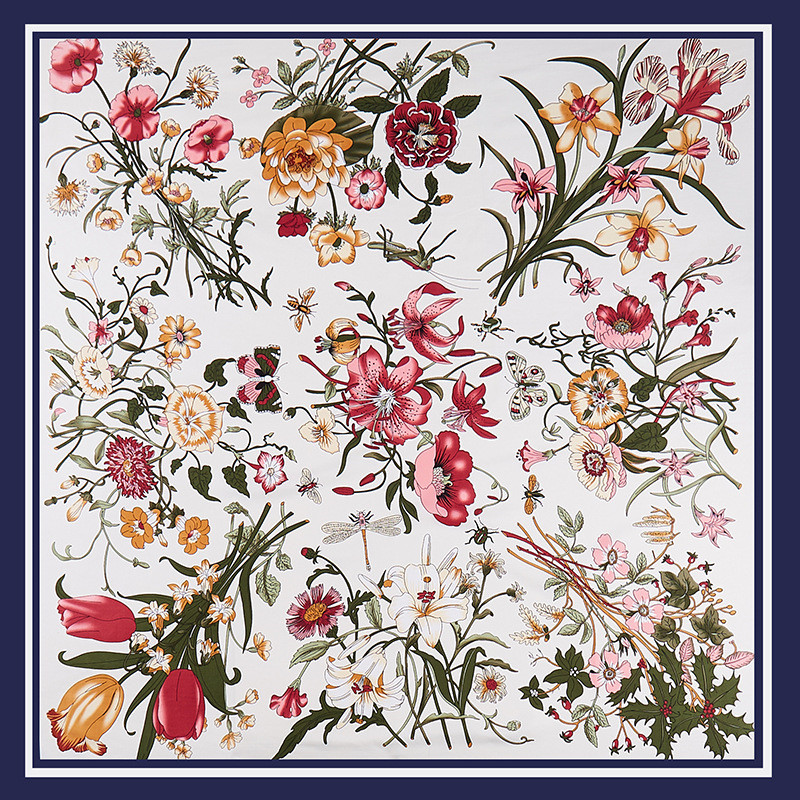 POBING foulard en soie sergé f - Scarf Silk Square avis et prix