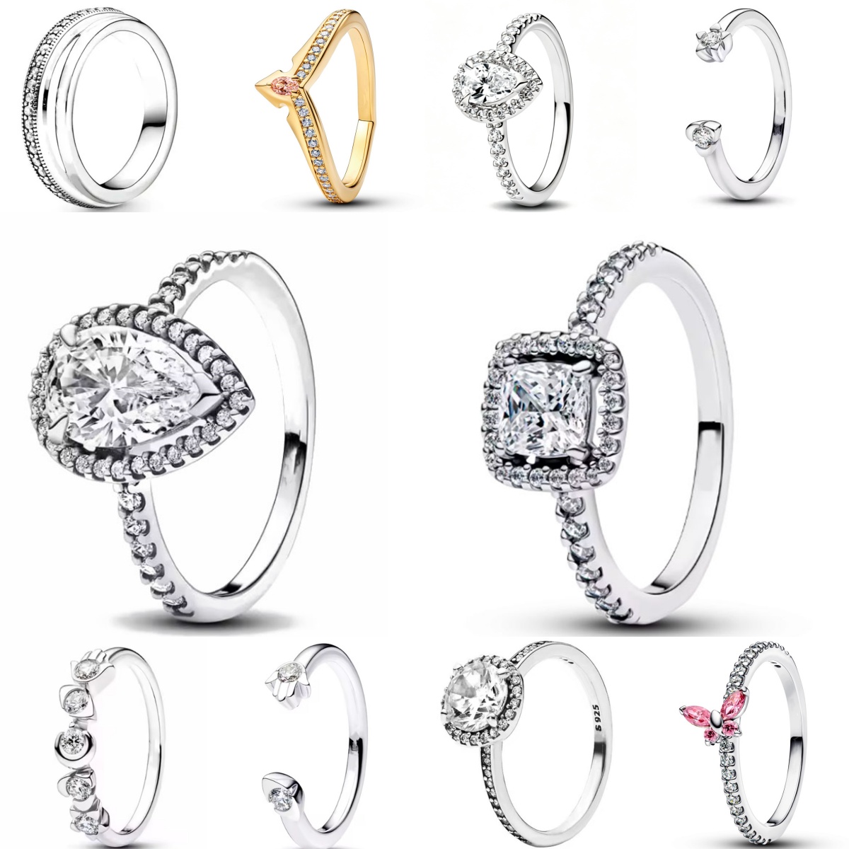 Bague en argent 925 avec nœud, - Tie Clip Silver avis et prix