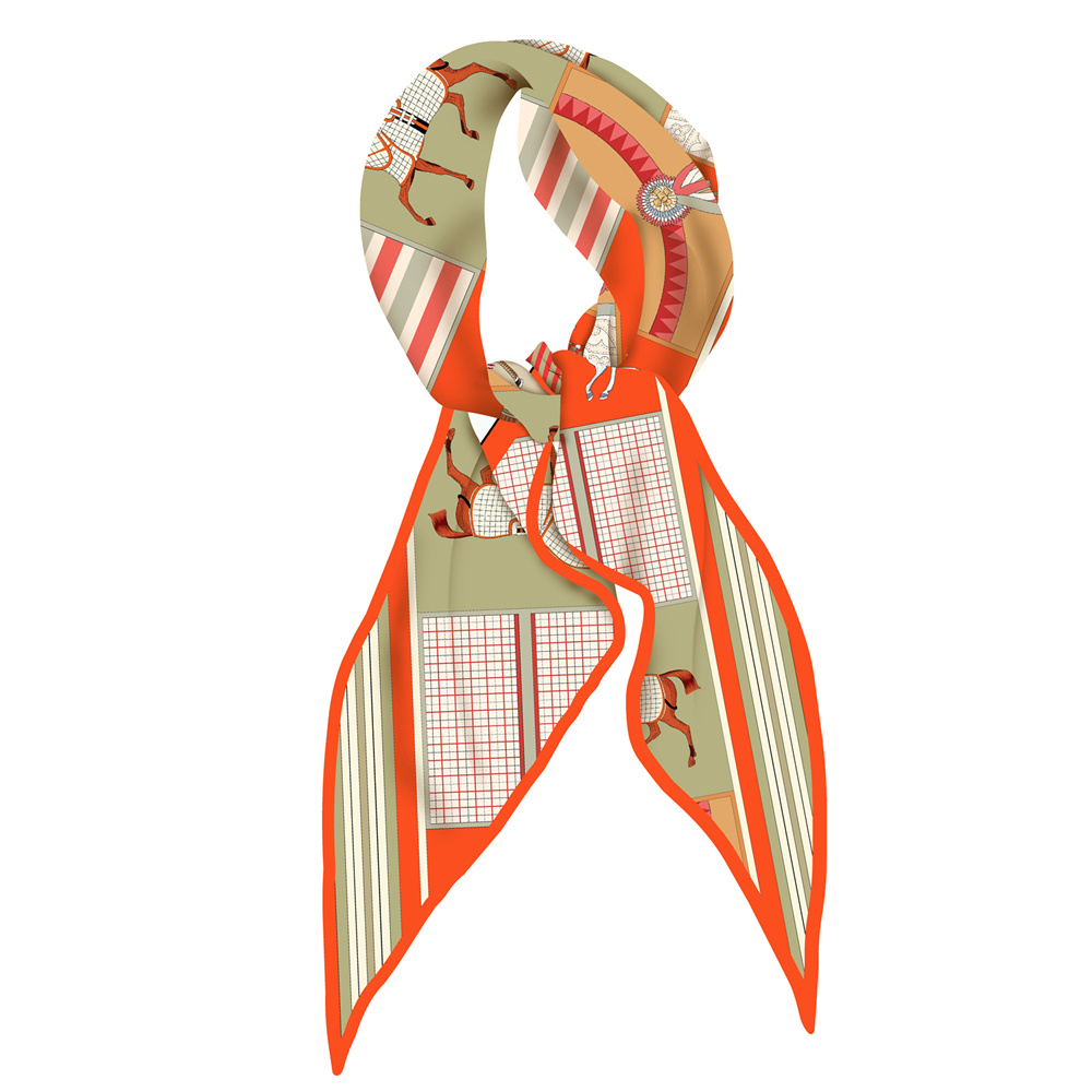 Nouvelles écharpes en soie imp - Scarf Silk Square avis et prix