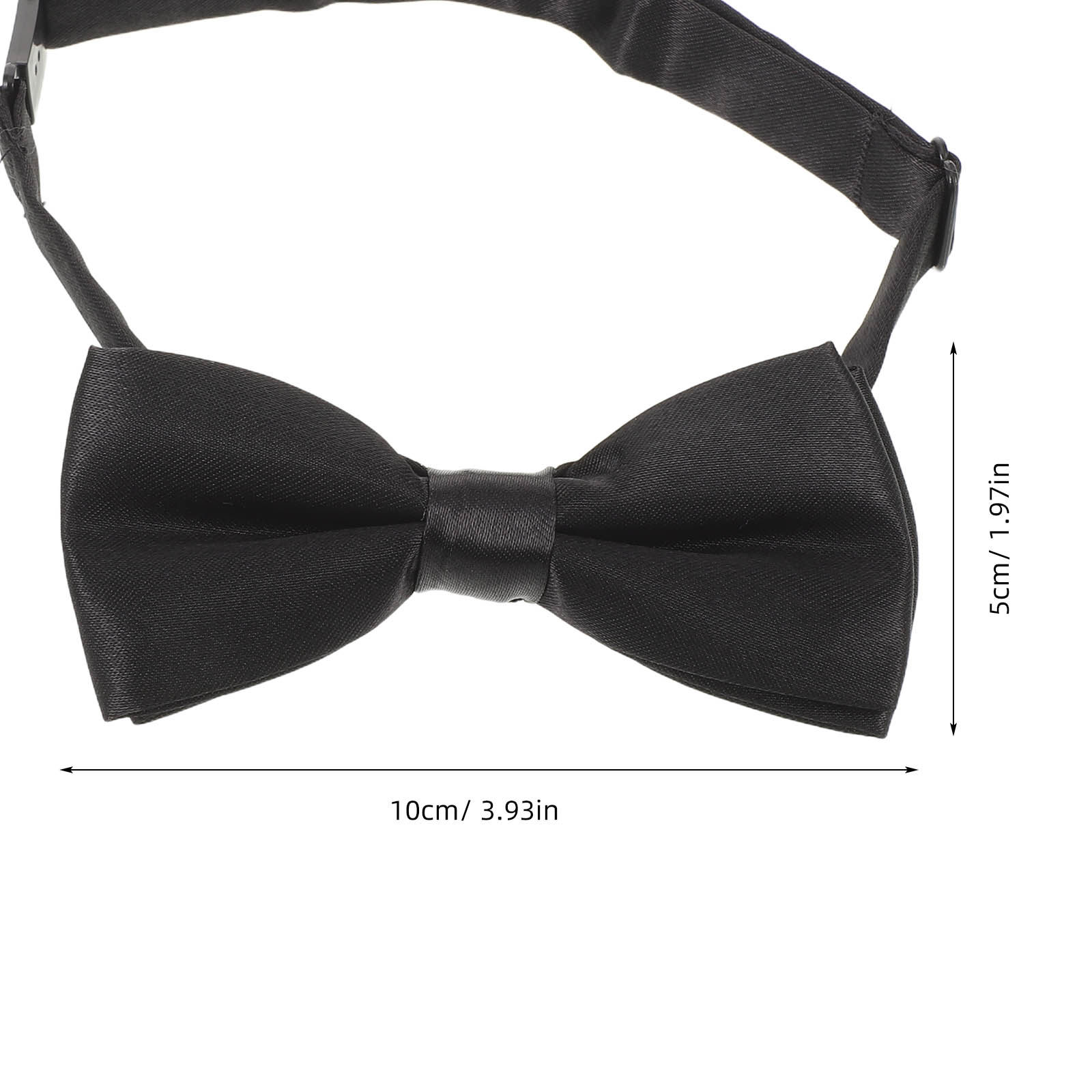Nœud papillon noir réglable po - Bow Tie Pre Tied avis et prix